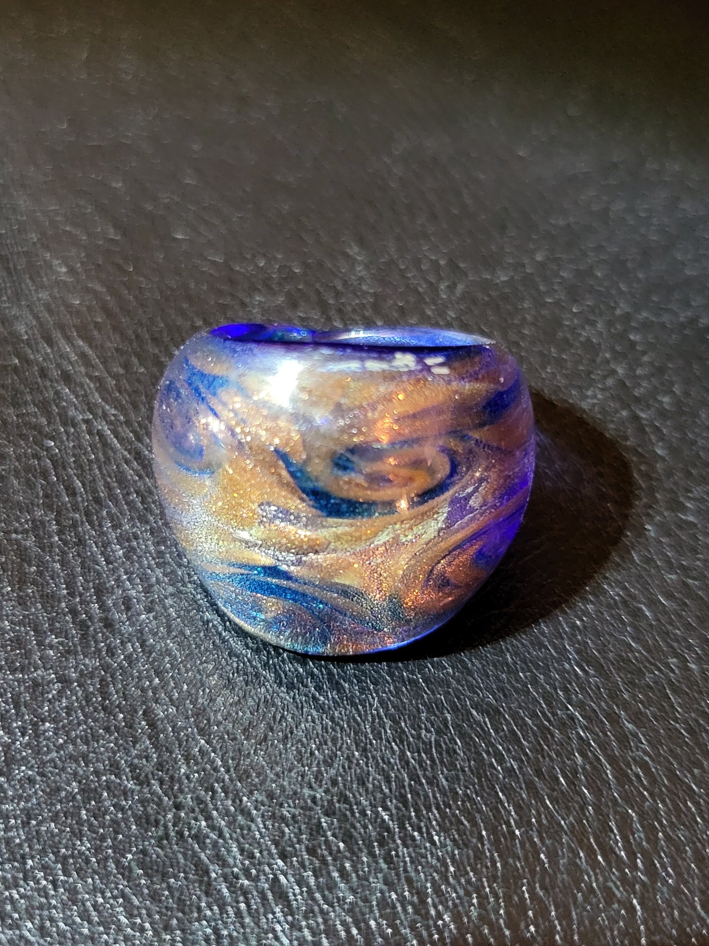 Bague Klimt en verre de Murano