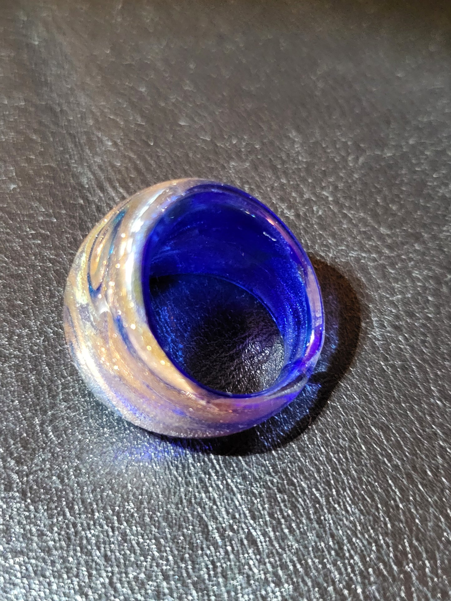 Bague Klimt en verre de Murano