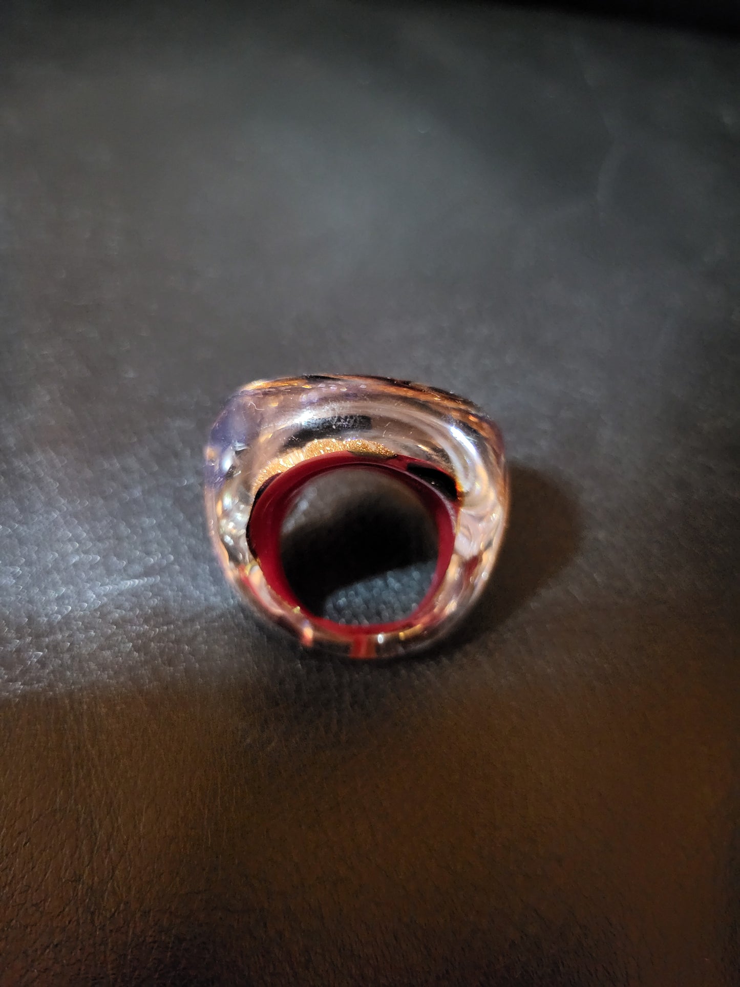 Bague Maskia en verre de Murano
