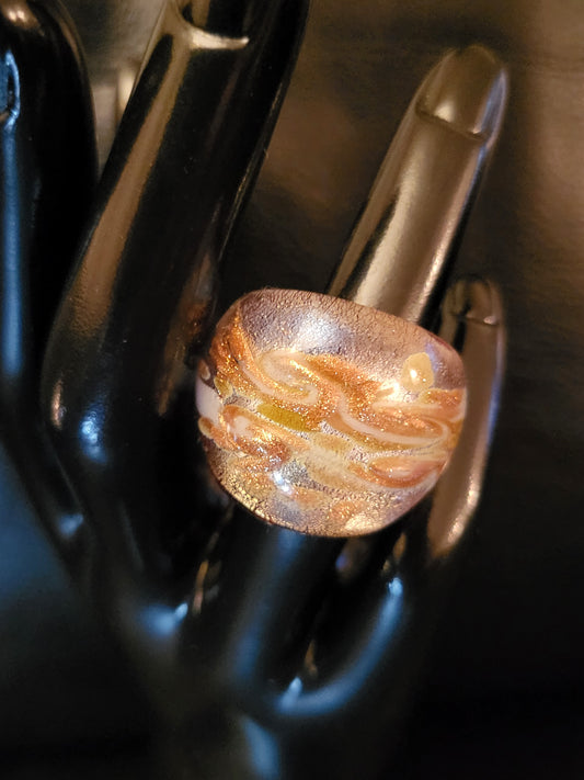 Bague Vienna en verre de Murano