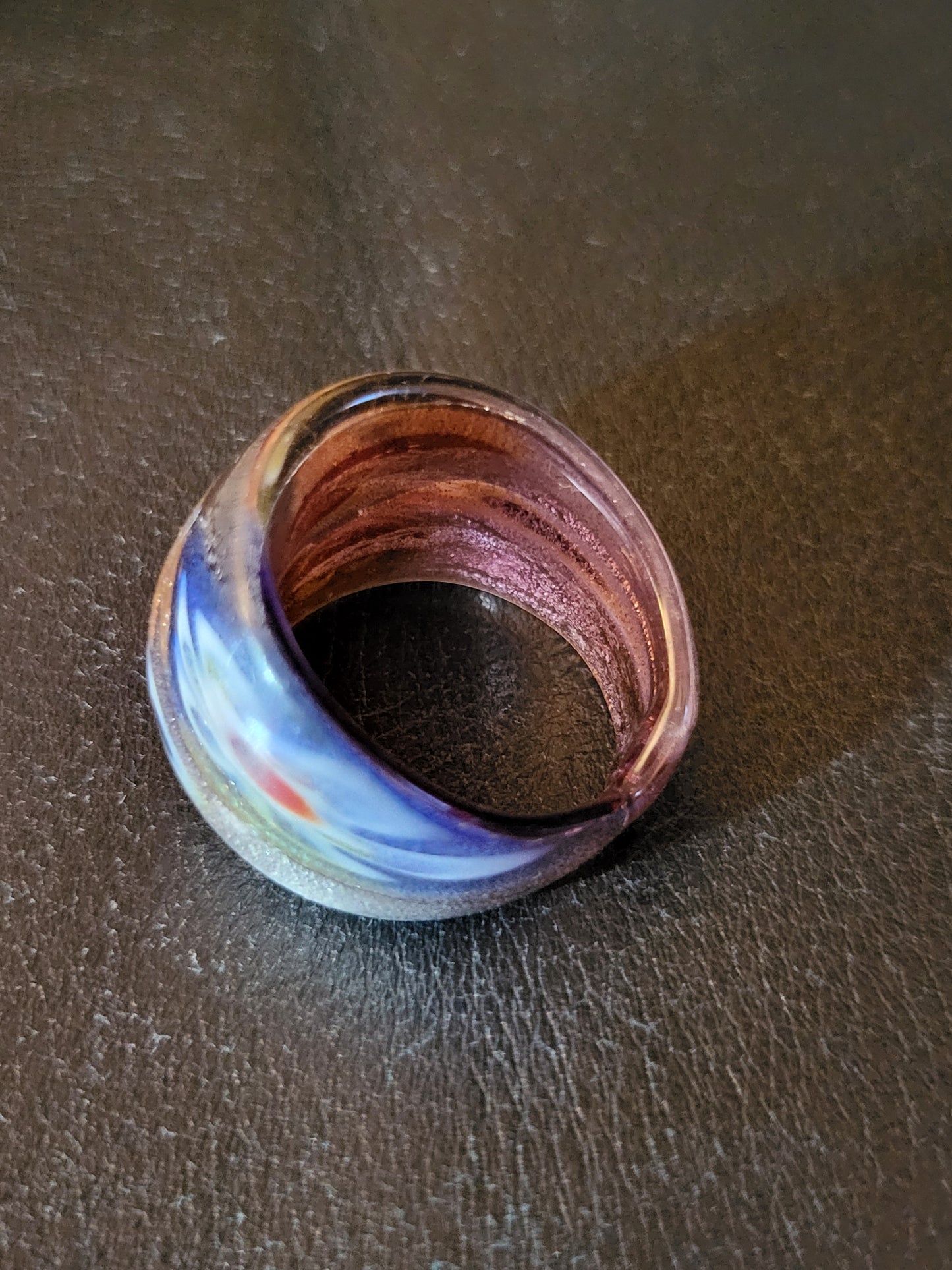 Bague Flora en verre de Murano