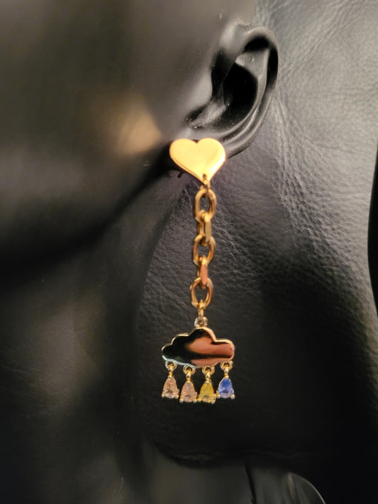 Boucles d'oreilles Cloud