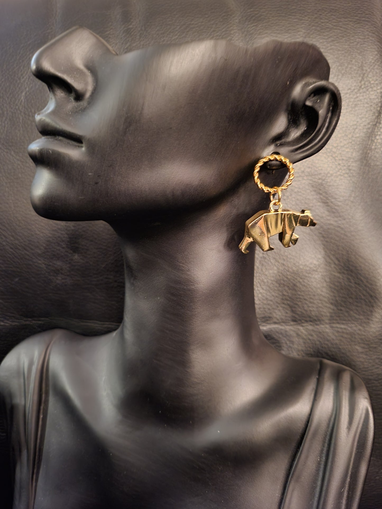 Boucles d'oreilles Bear